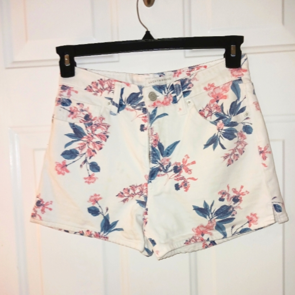 Lucky Brand Floral Shorts Size 2